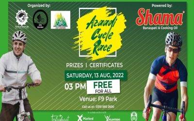 Azadi Cycle Race Competition on Saturday,13th August 2022